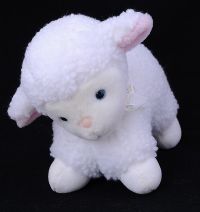 Carters Prestige White Lamb Sheep Musical Plush Lovey Vintage